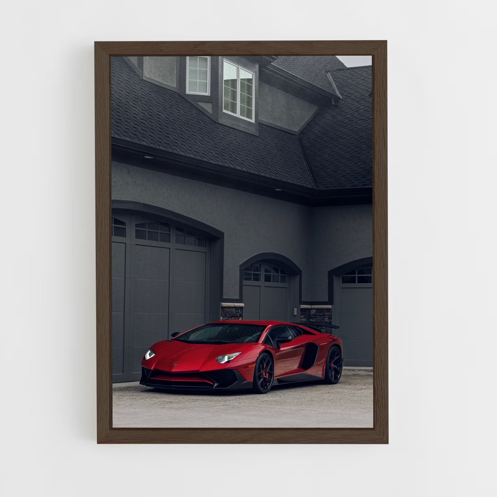 Poster Aventador Votre Incarnée – affiche Lamborghini (vue 5)